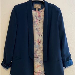 Forever 21 blue blazer set